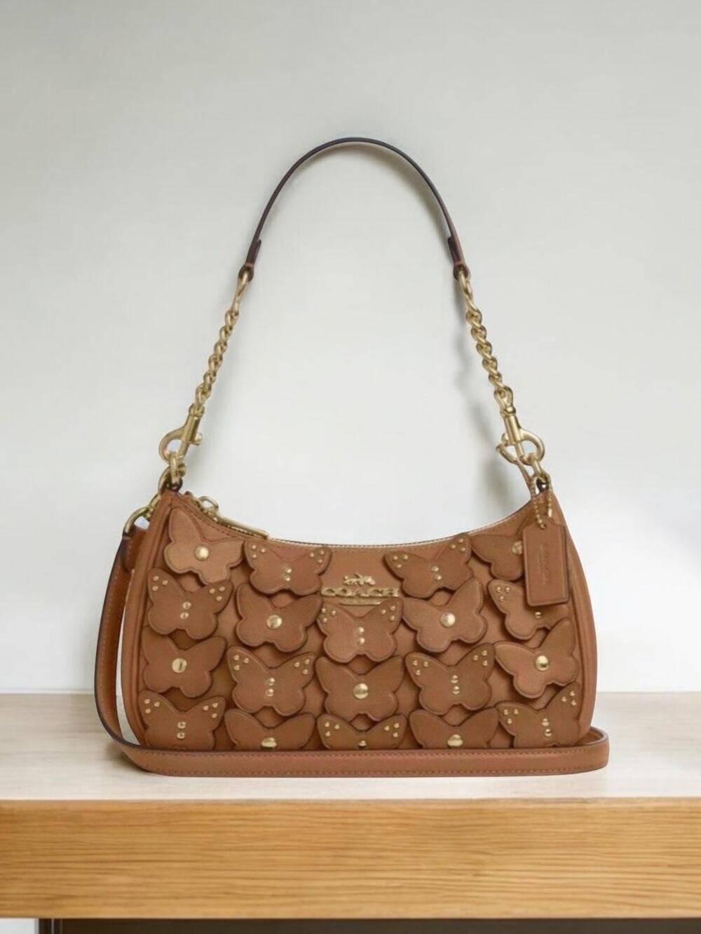 NWT Coach CAJ97 Butterfly Teri Shoulder Bag